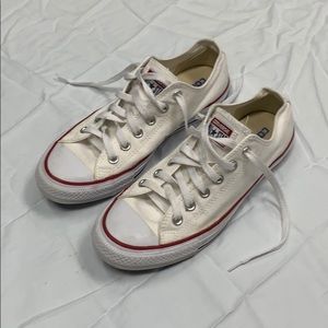 White red Converse ALL STAR Shoes 👟